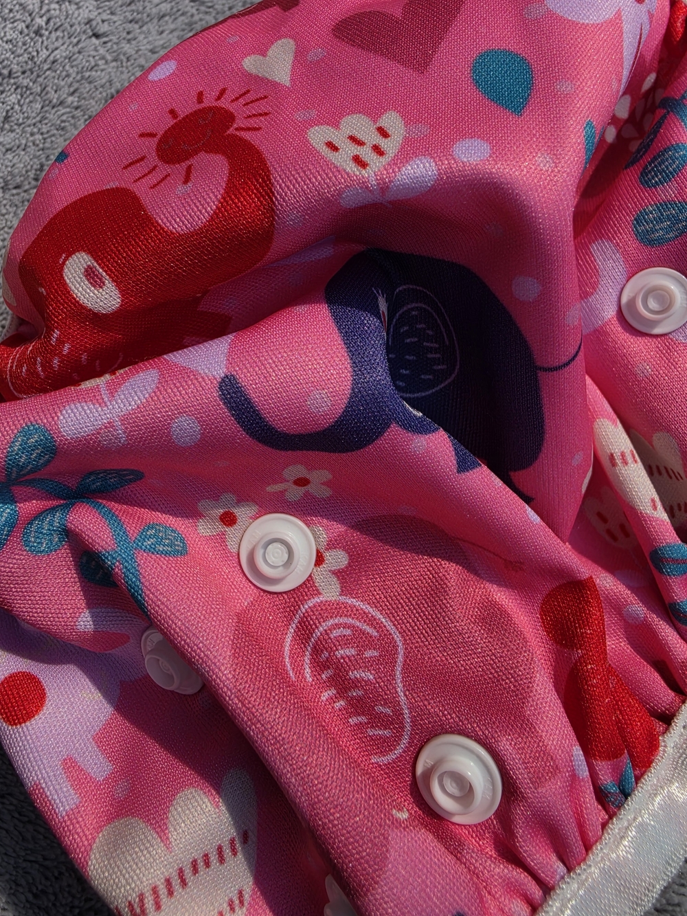 Reusable Kids Diaper Set - Multi Color - Picture 4 of 8